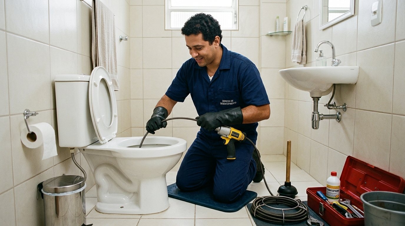 Atendimento em Vaso Sanitário em Salvador‑BA