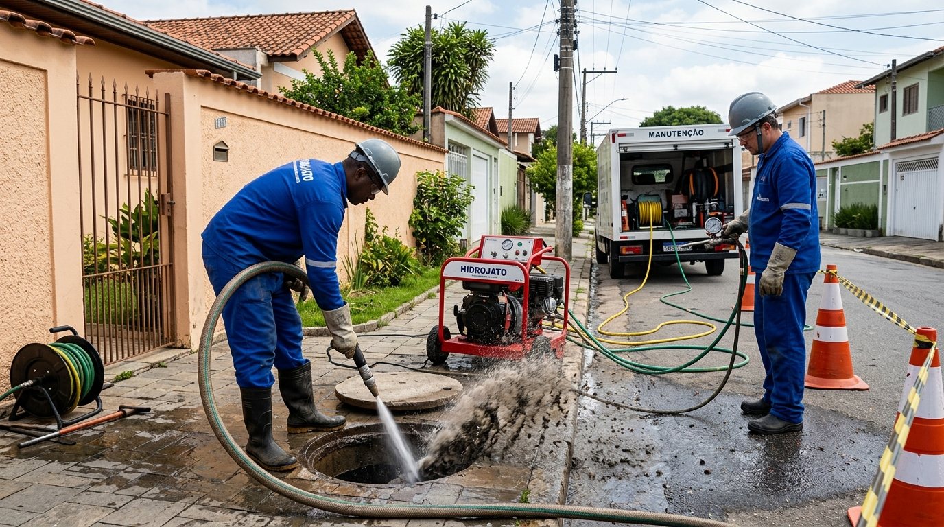 Hidrojateamento Residencial em Salvador‑BA